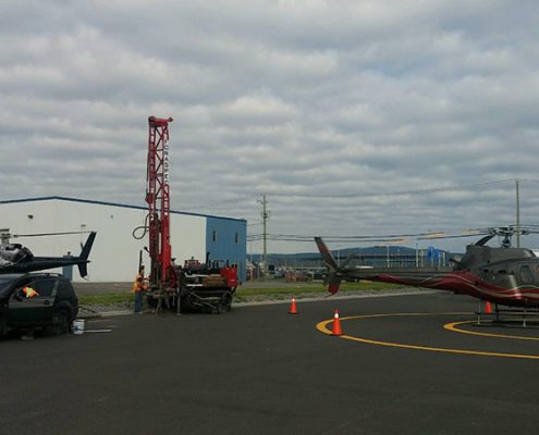 Forage environnemental – Aéroport de Québec (YQB