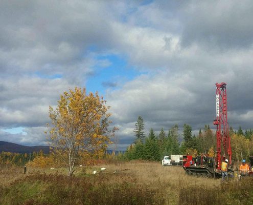 Forage environnemental – BFC Valcartier